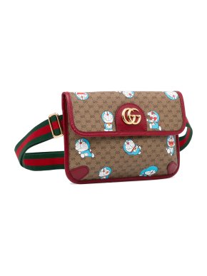 Gucci X Doraemon GG Supreme Belt bag