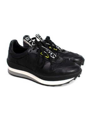 Givenchy Black Chunky Leather Sneakers