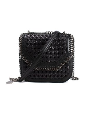 Stella McCartney Falabella Box Mini Wicker Effect Bag