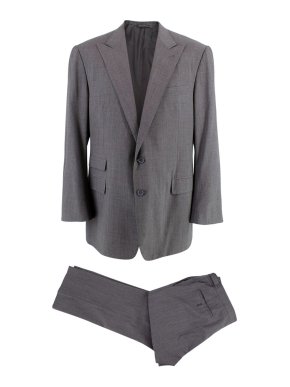 Ralph Lauren Collection Grey Single Breasted Suit