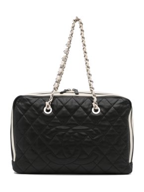 Chanel Quilted Lambskin CC Shoulder Bag