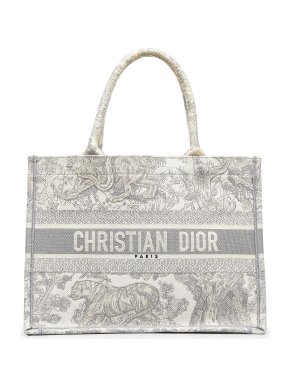 Medium Dioriviera Toile De Jouy Book Tote