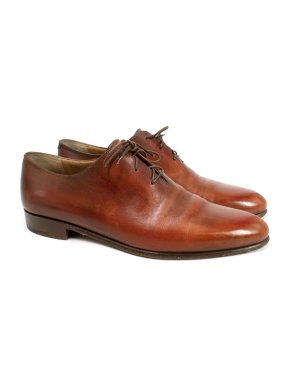 Berluti Aged Rust Leather Loafers