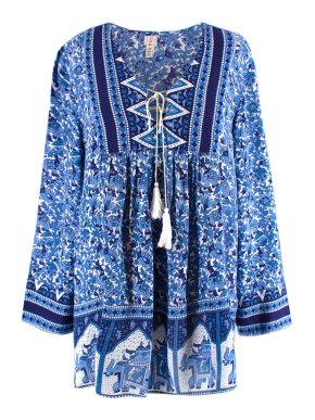 Raga Gypsy Blues Blouse
