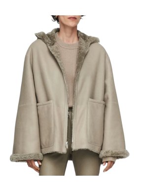 Joseph Reversible Shearling Cosser Coat