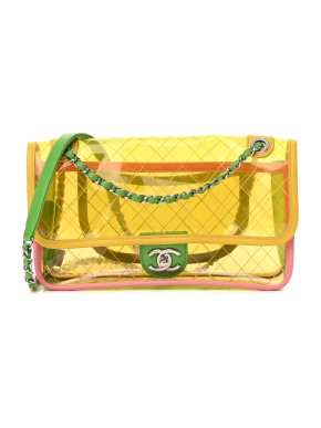 Chanel Multicoloured PVC Coco Splash Flap Bag