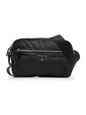 Prada Black Nylon Crossbody Bag