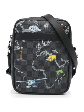 Damier Graphite Renaissance Map Danube Slim PM 1