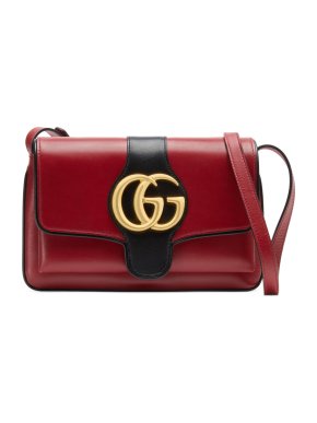 Gucci Red & Black Small Arli Crossbody Bag