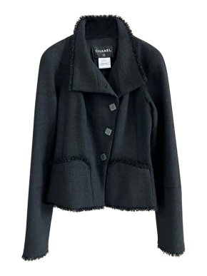Chanel Black Tweed Jacket