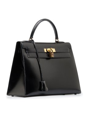 Hermes Box Calf Kelly 32 GHW