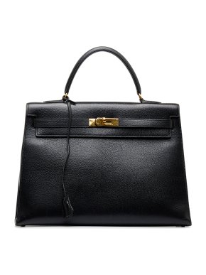 Hermes Vintage '98 Ardennes Kelly Sellier 35 GHW