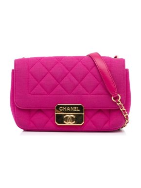 Chanel Pink Mini Chic With Me Flap Bag