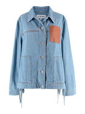 Loewe Light Blue Workwear Denim Jacket