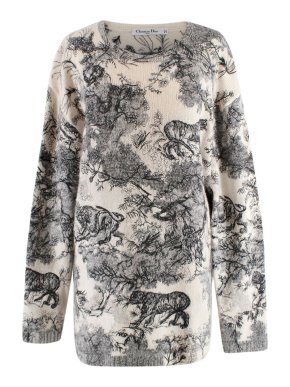 Dior Toile De Jour Dioriviera Cashmere Jumper