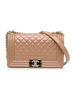 Chanel Classic Patent Boy Bag
