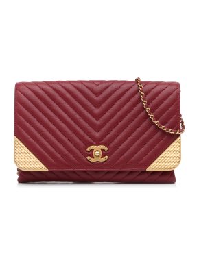 Chanel Rock Corner Chevron Flap Bag