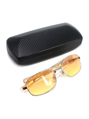 Hiero Eyewear Pale Orange Sunglasses