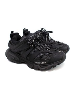 Balenciaga Track logo-detailed mesh and rubber sneakers