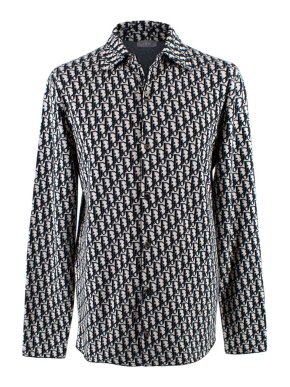 Dior Homme Cotton Jacquard Oblique Overshirt