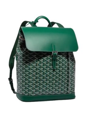 Green Goyardine Alpin MM Backpack