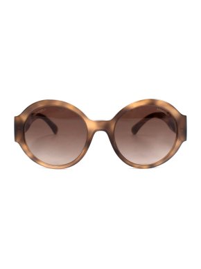 Chanel CH5410 Oval Havana Sunglasses