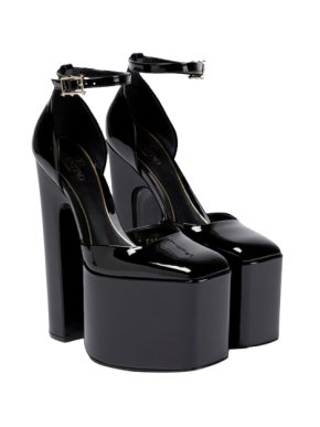 Valentino Garavani Discobox 180 leather platform pumps