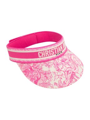 Dior Neon Pink Sauvage Visor