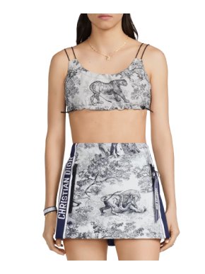 Technical Taffeta Toile de Jouy Dioriviera Shorts