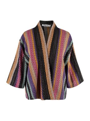 Dior Multi-Color Cape Cardigan