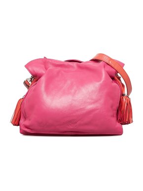 Loewe Vintage Pink Flamenco Knot Bag