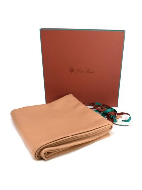 Loro Piana Beige Cashmere Blanket