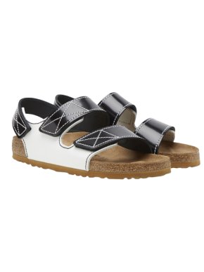 Birkenstock 1774 x Proenza Schouler Black and White Sandals