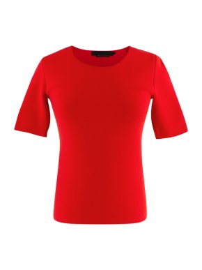 Alexander Wang Red Lace-up Back Top