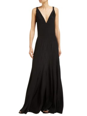 Raey Multi-Seam Twist-Strap Silk Dress