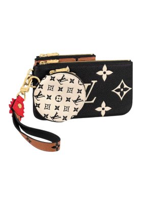 Louis Vuitton Monogram Empreinte Crafty Pochette Trio