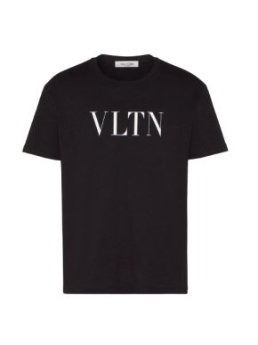 Valentino Black VLTN Cotton T-shirt
