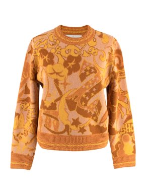Zimmermann Concert Jacquard Merino Wool Blend Jumper