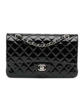 Chanel Medium Classic Patent Double Flap Bag