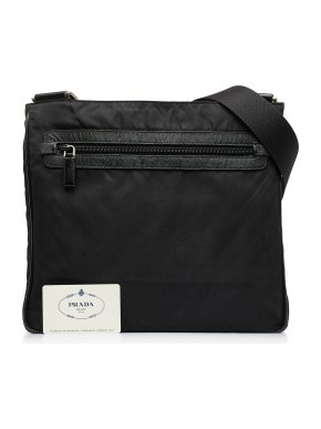 Prada Black Nylon Crossbody Bag
