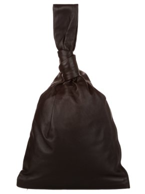 Bottega Veneta Brown Leather BV Twist Bag