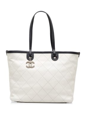 Chanel Medium Caviar Shopping Fever Tote