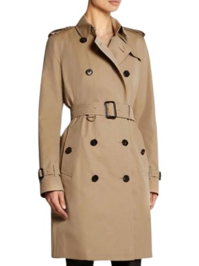Burberry Honey The Long Kensington Heritage Trench Coat