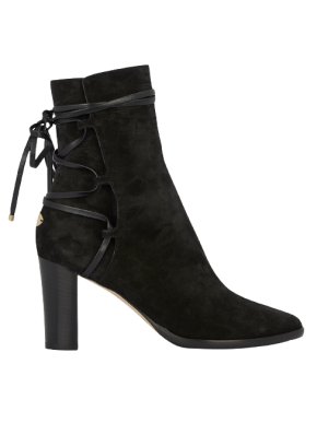 Jimmy Choo Black Suede Hampton 80 Boots