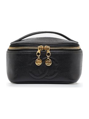 Chanel CC Caviar Vanity Bag
