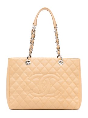 Chanel Caviar Leather Grand Shopping Tote