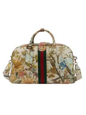 Gucci Ophidia GG Floral Large Duffle Bag
