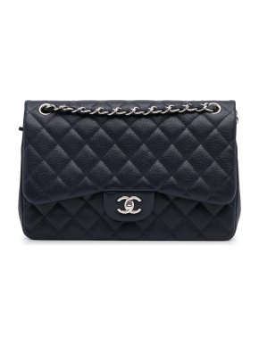 Chanel Jumbo Classic Caviar Double Flap Bag