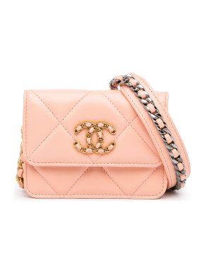 Chanel 19 Mini Pouch On Chain