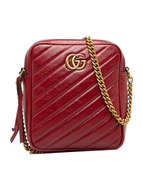 Gucci GG Marmont Double Zip Camera Bag